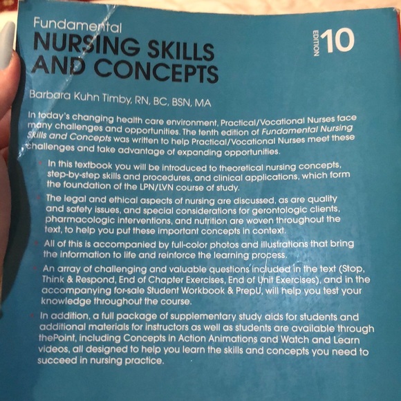 Nursing skills and concepts edition 10 - Picture 4 of 6